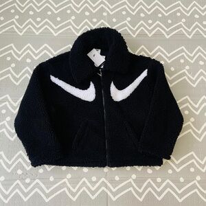 Nike oversized winter Sherpa coat jacket